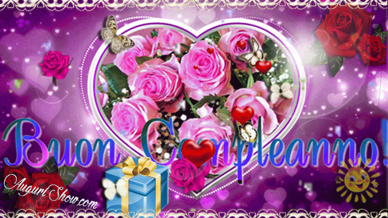 Buon Compleanno Con Fiori Video