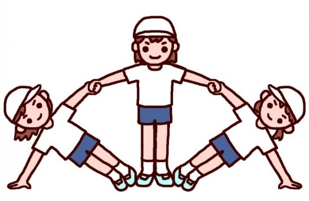 人気ダウンロード 組体操 技 イラスト 空 イラスト フリー