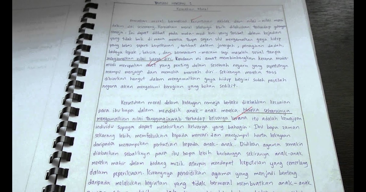 Contoh Soalan Objektif Pendidikan Moral Tingkatan 1 