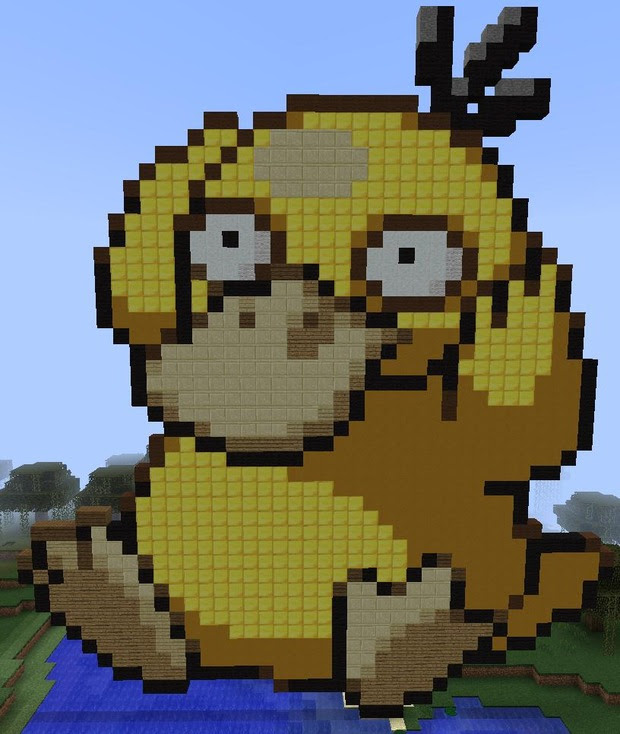 トップ 100 マイクラ ドット 絵 ポケモン 簡単 三洋ガメッツ