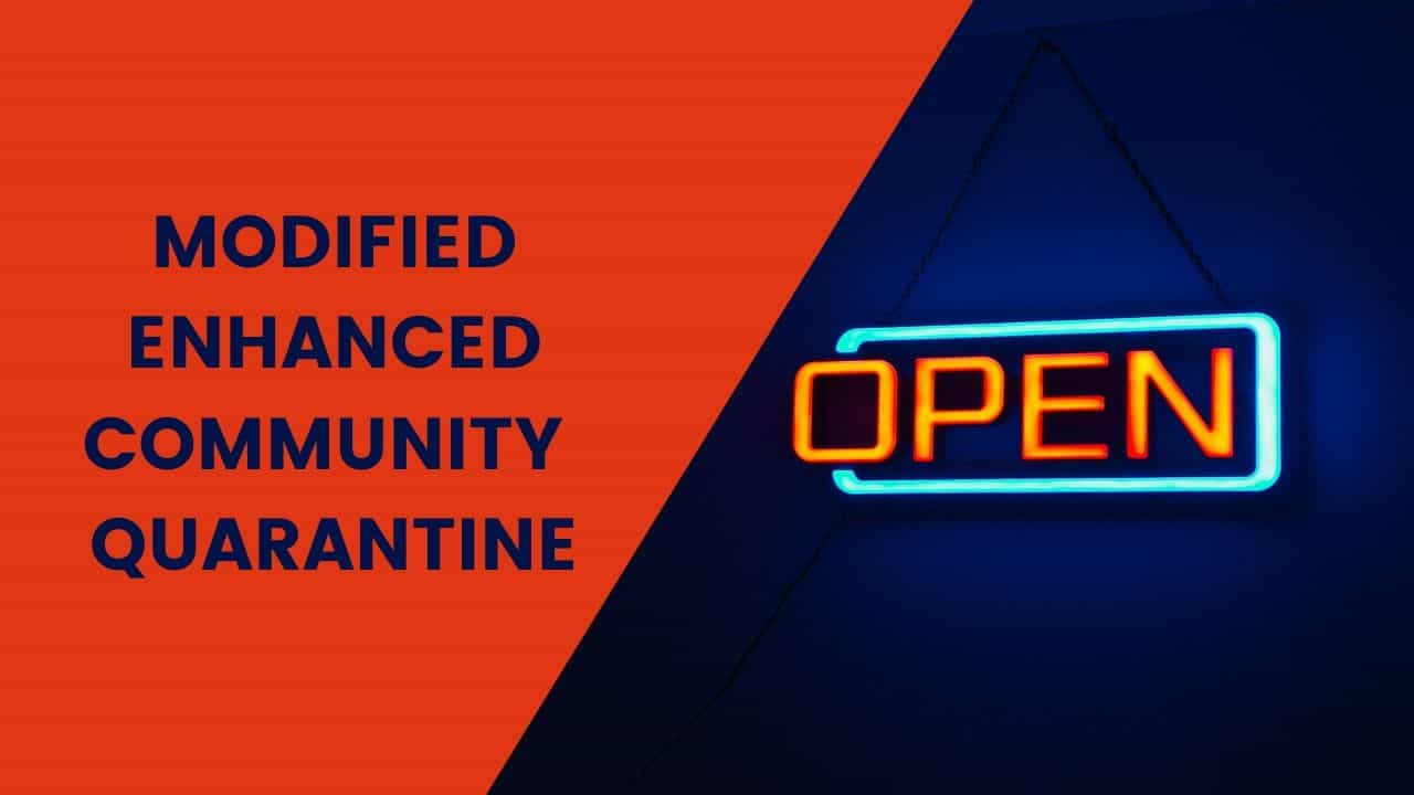 It is slightly more lenient than the enhanced community quarantine (ecq), where. Businesses And Shops Open During The Modified Enhanced Community Quarantine Mecq Noypigeeks