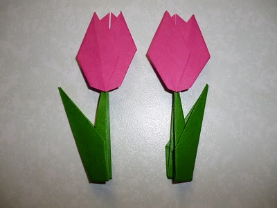すべての花の画像 50 素晴らしいチューリップ 葉っぱ 折り紙 簡単