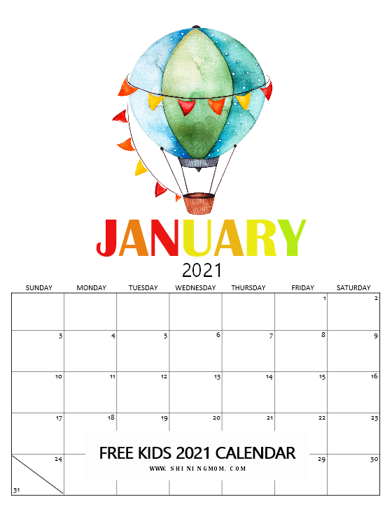 We provide monthly, quarterly, and yearly word calendar templates in several varieties. Free Kids Calendar 2021 In Super Cute Theme So Fun To Use
