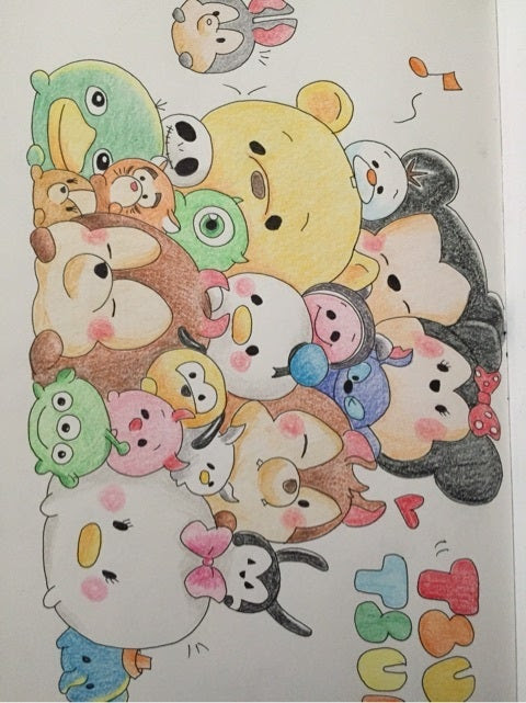 最新のhdツムツム イラスト 手書き アニメ画像