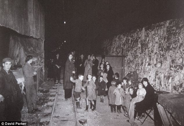 Safe: There were doors to the tunnels all over Ramsgate, each built with an L-shaped entrance hall so that an explosion at the top would not send shrapnel down the shaft to where the town's people were staying below