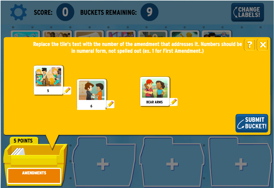 We provide teachers with free, digital resources to engage students in meaningful civics learning. Review Of Sortify An Icivics Game About Citizenship