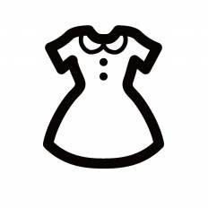 50 ワンピース 服 イラスト 白黒 無料イラスト集
