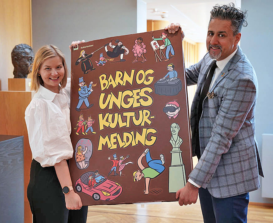 Maybe you would like to learn more about one of these? Dks Na Ogsa Til Barnehagen Avslorte Abid Raja Og Guri Melby I Lanseringen Av Barne Og Ungdomskulturmeldingen Periskop