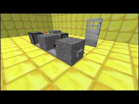 Redstone Tip 1 Button Memory Cell With Pistons Lance And Don Minecraft