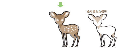かわいい 鹿 イラスト 簡単 書き方 最高の画像新しい壁紙ihd