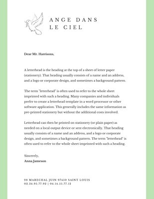 Sample Of Church Letter Headed Paper 45 Free Letterhead Templates Examples Company Business Personal Written By Experts In The Field Alisamikaela0