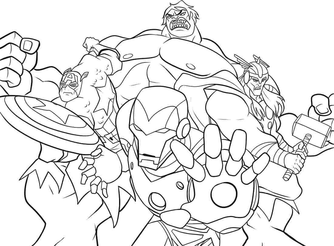 Download Avengers Coloring Book Pdf Total Update