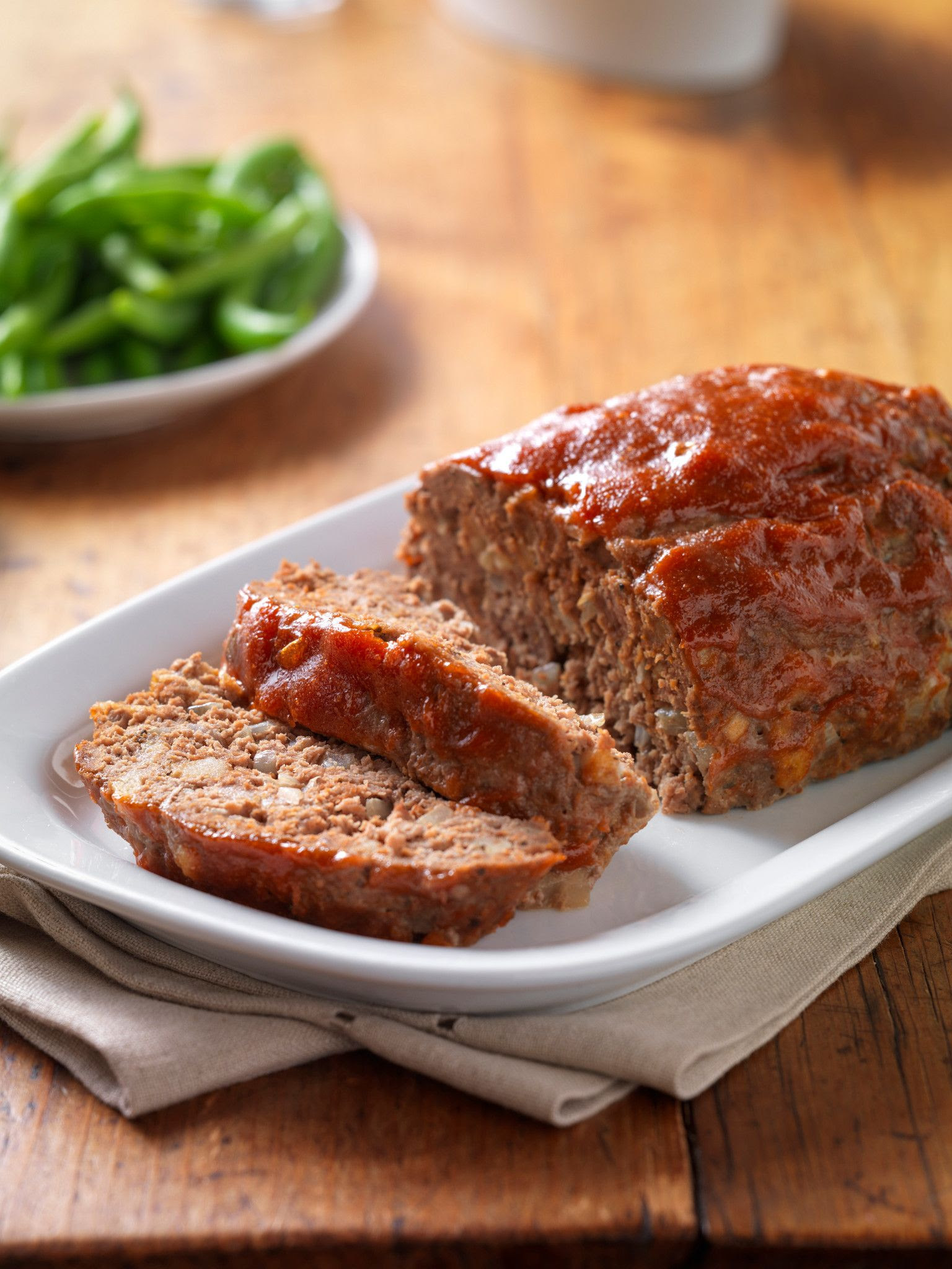 This can be added to the beef dishes like the meatloaf and the meatballs. Meatloaf