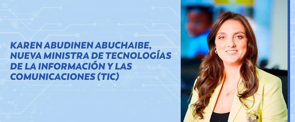 Este esfuerzo requiere un trabajo de unidad que involucre especialmente a nuestros jóvenes, quienes además de necesitar oportunidades l aborales, representan el futuro y el compromiso por lograr un país más. Karen Abudinen Nueva Ministra De Las Tic