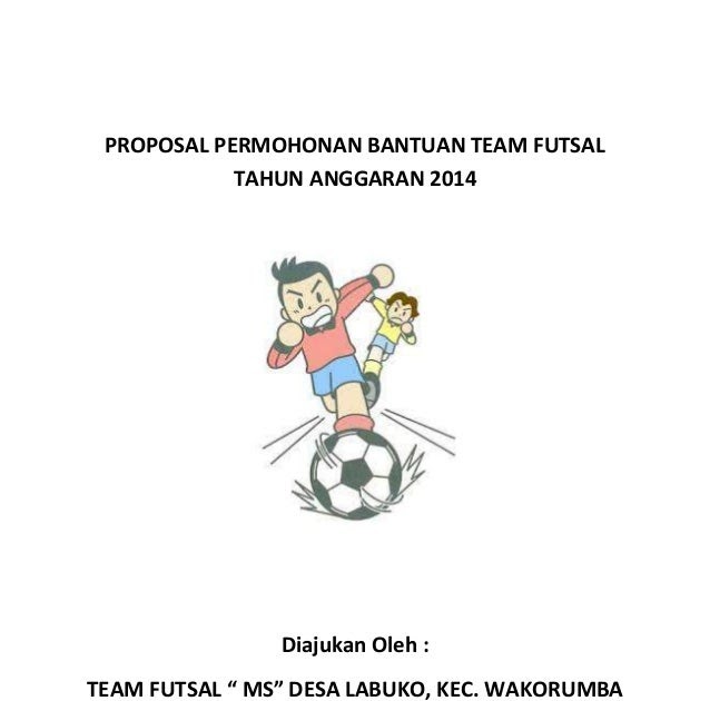 Contoh Proposal Futsal - Contoh II