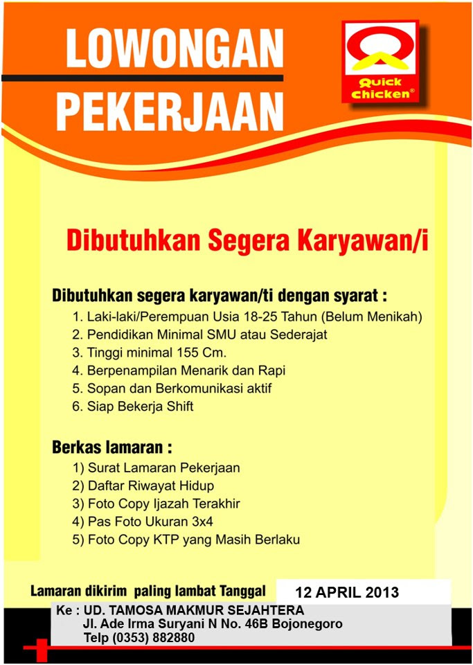 Kirim Surat Lamaran Kerja Rumah Sakit Umum Bergerak ...