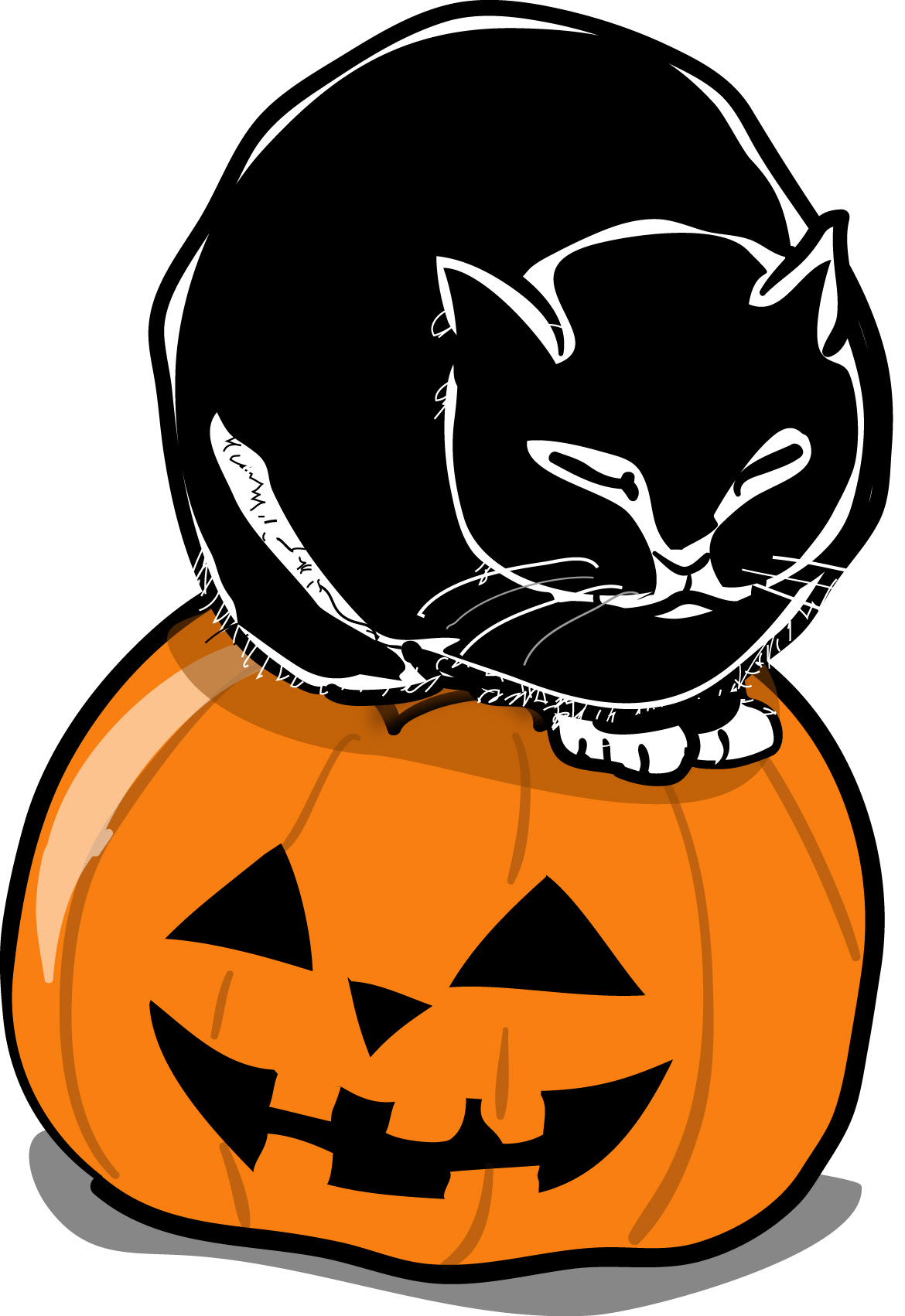 新着ハロウィン 黒猫 イラスト かわいい 無料イラスト集