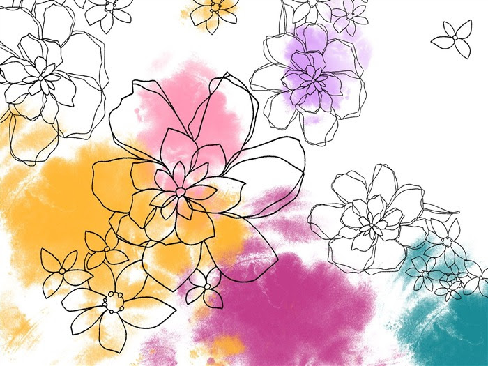 50 デスクトップ 壁紙 花 イラスト 無料イラスト集