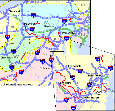 There is a trail head marker on the map for north bend state park. Mid Atlantic Rail Trails Including Washington And Baltimore
