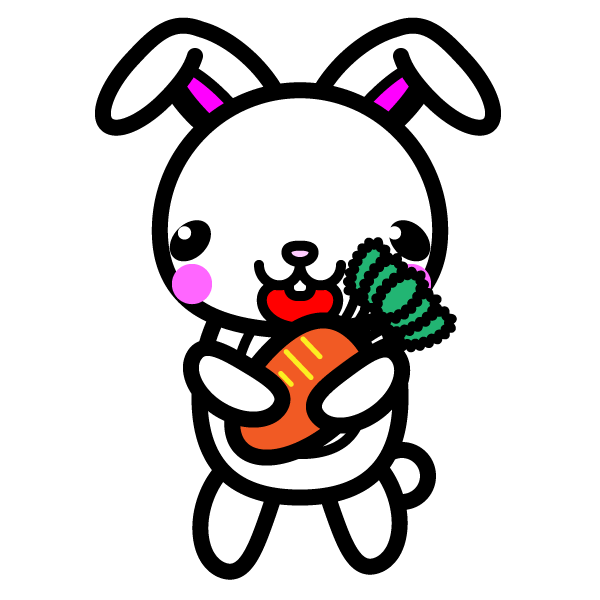 うさぎ にんじん イラスト 食べる うさぎ にんじん イラスト すべてのイラスト画像ソース