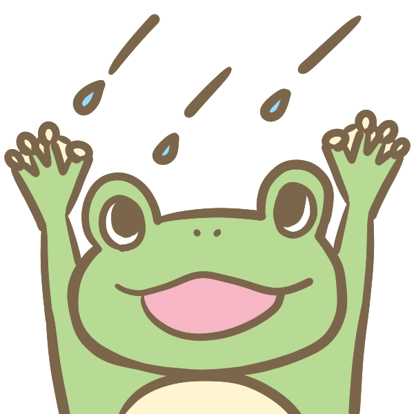 無料印刷可能かわいい 雨 カエル イラスト スーパーイラストコレクション