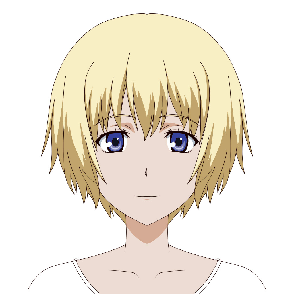 最高のコレクション アニメ 顔 正面 アニメ 顔 正面