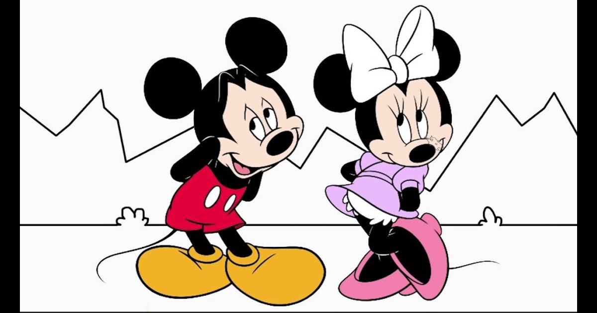 Imagenes De Mickey Mouse Y Minnie Bebes Para Colorear Consejos De Bebe