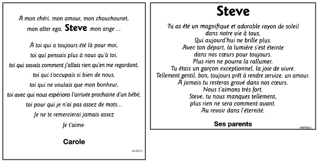 Texte Anniversaire Deces 1 An Vanna