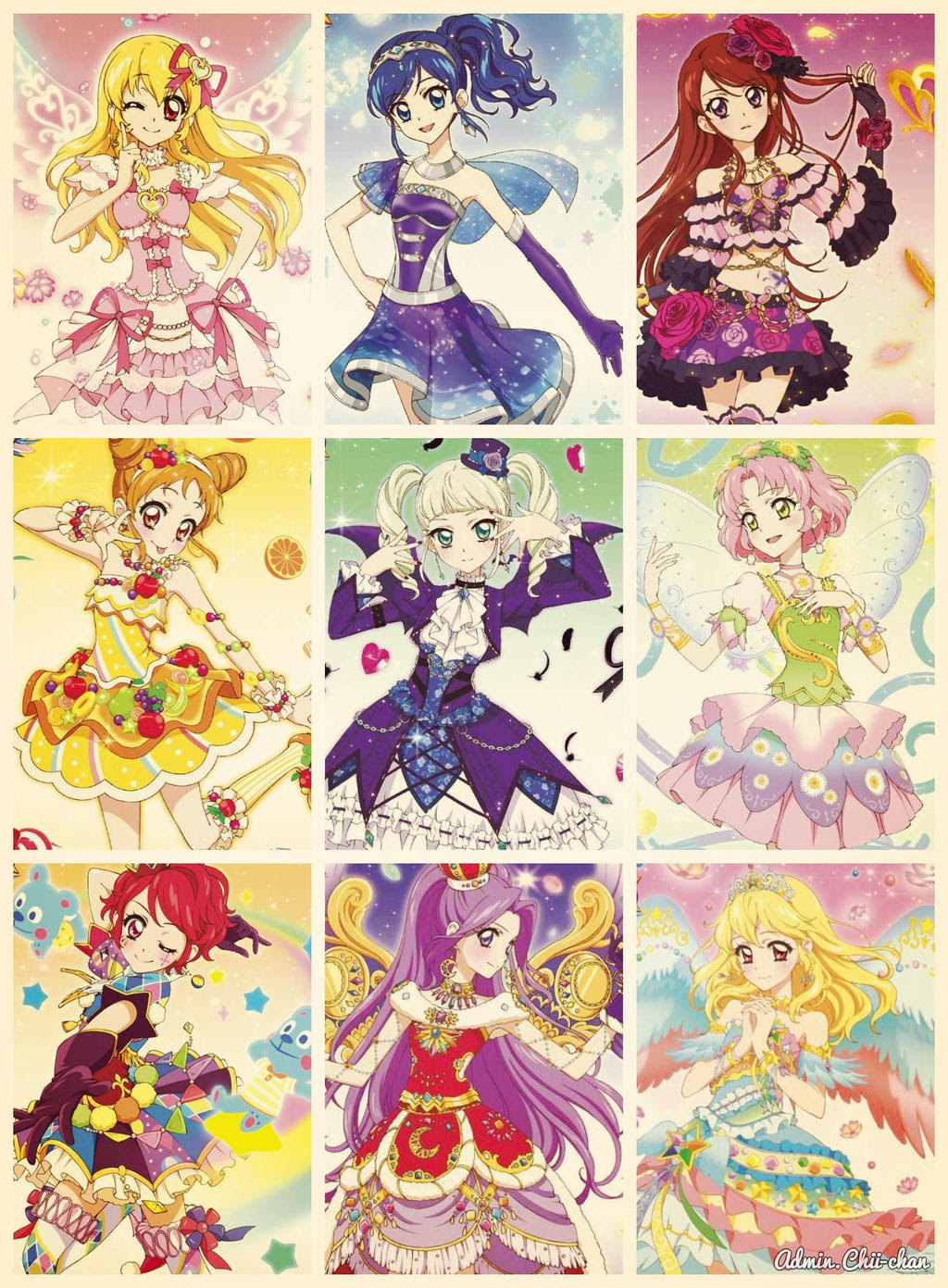 Sketsa Gambar Kartun Aikatsu Sobsketsa