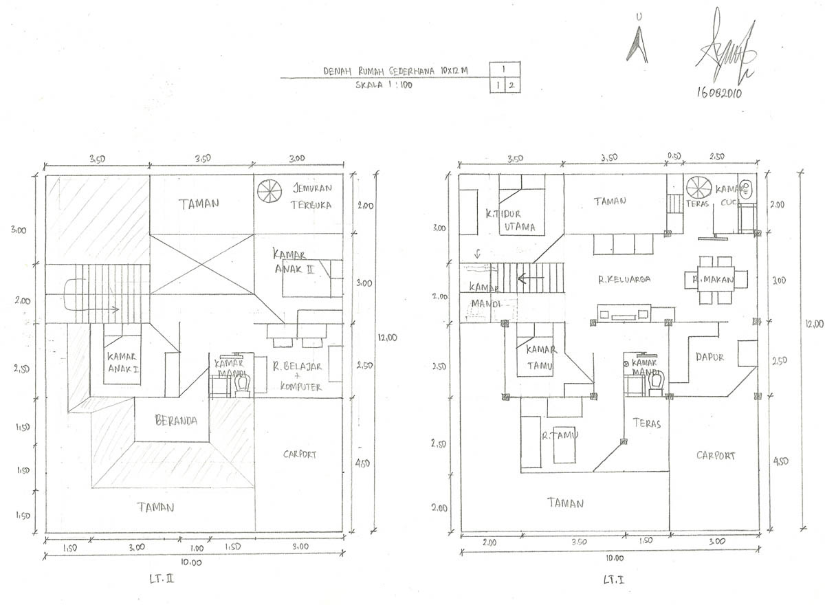 Gambar Rumah Modis Update Rumah Minimalis 12 X 15