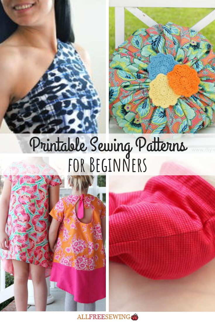 All the free sewing patterns from so sew easy plus links to thousands of other free sewing here's a curated list of some of my favorite free sewing patterns on our site. 40 Printable Sewing Patterns For Beginners Allfreesewing Com