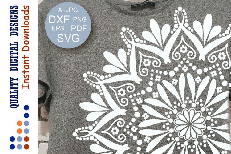 Free Free 162 Mandala Clock Cricut SVG PNG EPS DXF File