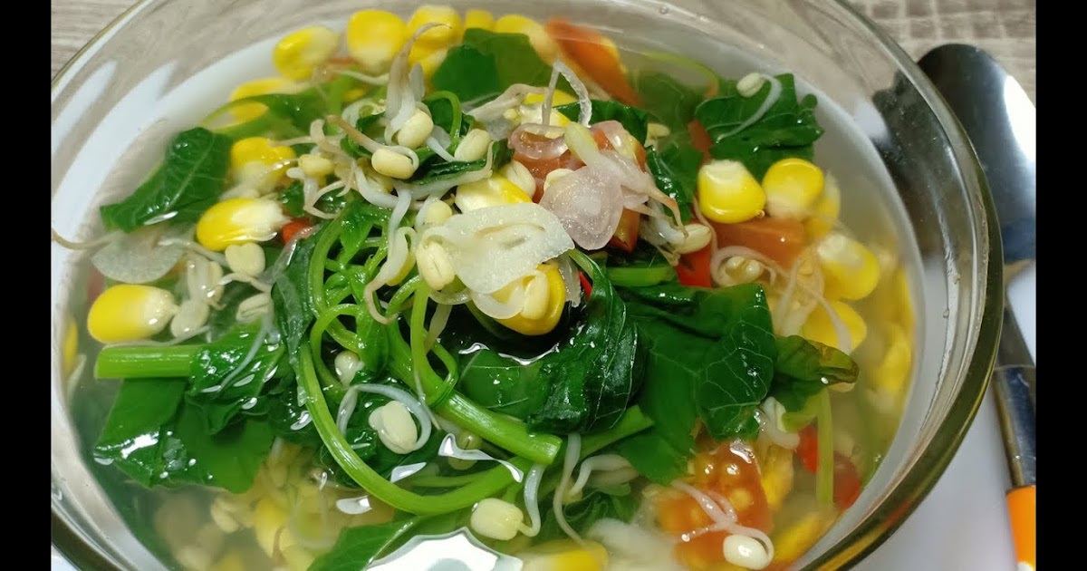 Cara Membuat Sayur Bayam Simple RESEP CARA MEMBUAT SAYUR BAYAM BENING
