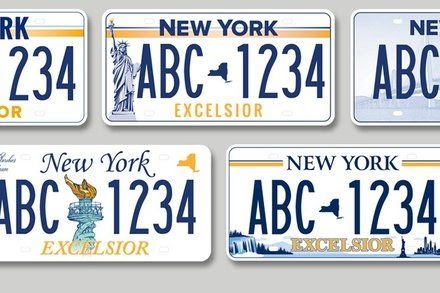 Nys Excelsior License Plates