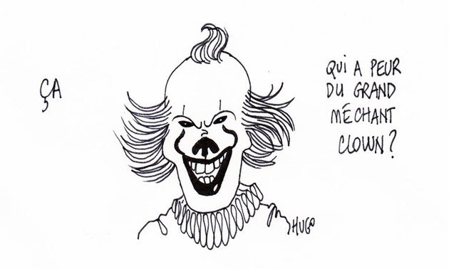 Dessin De Clown Méchant