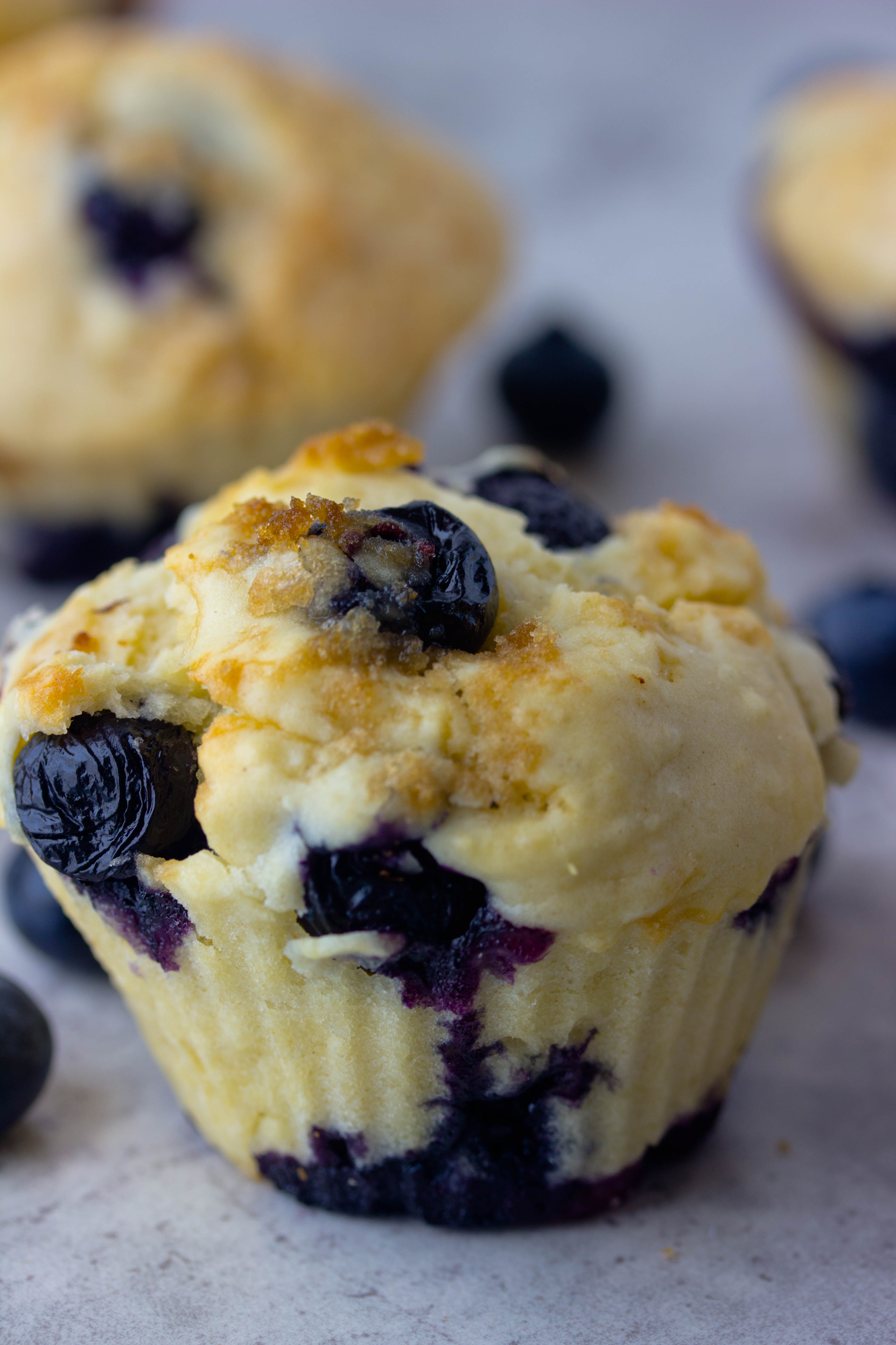 The texture is very chewy and dense. Blueberry Muffins Low Fat Savvy Naturalista