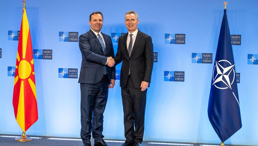 NATO Secretary General discusses North Macedonia Accession with Prime Minister Spasovski