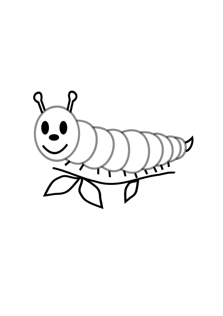 Download Download 214+ Caterpillar Printable Page For Coloring ...