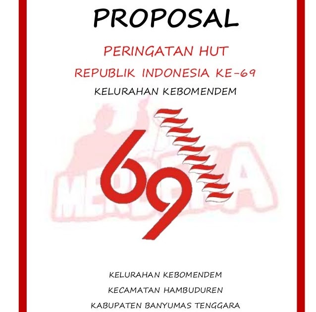 Contoh Proposal 17 Agustus Panjat Pinang - Agustus 2019