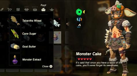What Are The Ingredients For Salmon Meuniere In Breath Of The Wild
