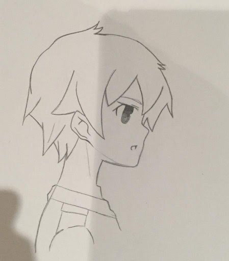 Boy Hair Drawing Side View Kumpulan Soal Pelajaran 5
