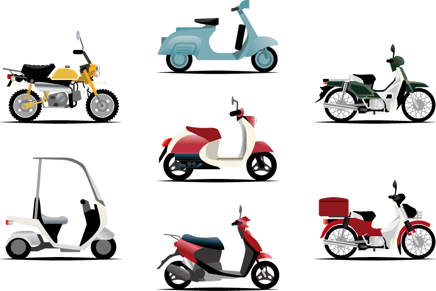 ラブリーバイク の イラスト かわいいディズニー画像