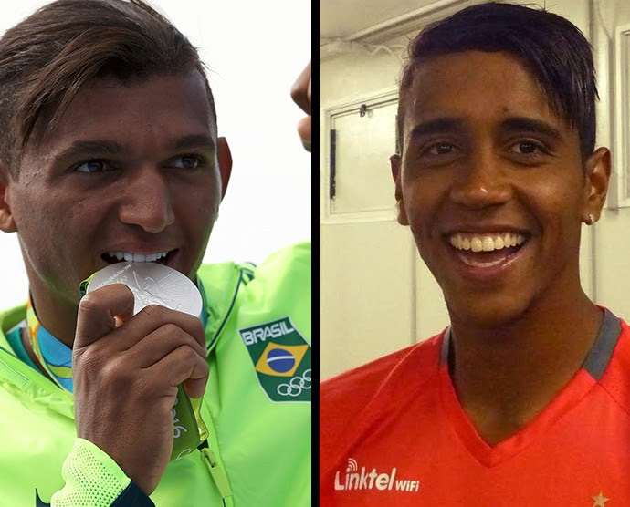 Find the perfect isaquias queiroz stock photos and editorial news pictures from getty images. Isaquias Na Cabeca Gabriel Imita Medalhista Olimpico E Se Diverte