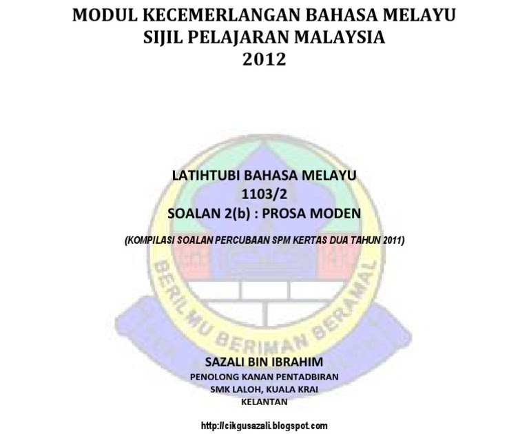 Soalan Agama Spm Kertas 1 - Selangor o