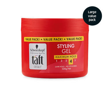 Schwarzkopf hans & henkel gmbh & co. Taft Hair Gel 500g Aldi Australia Specials Archive