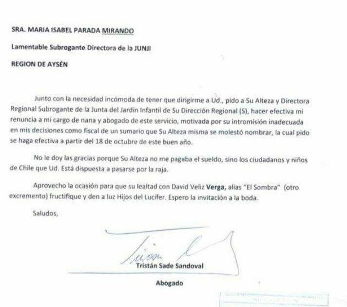 Carta Renuncia De Un Servicio - w Carta De