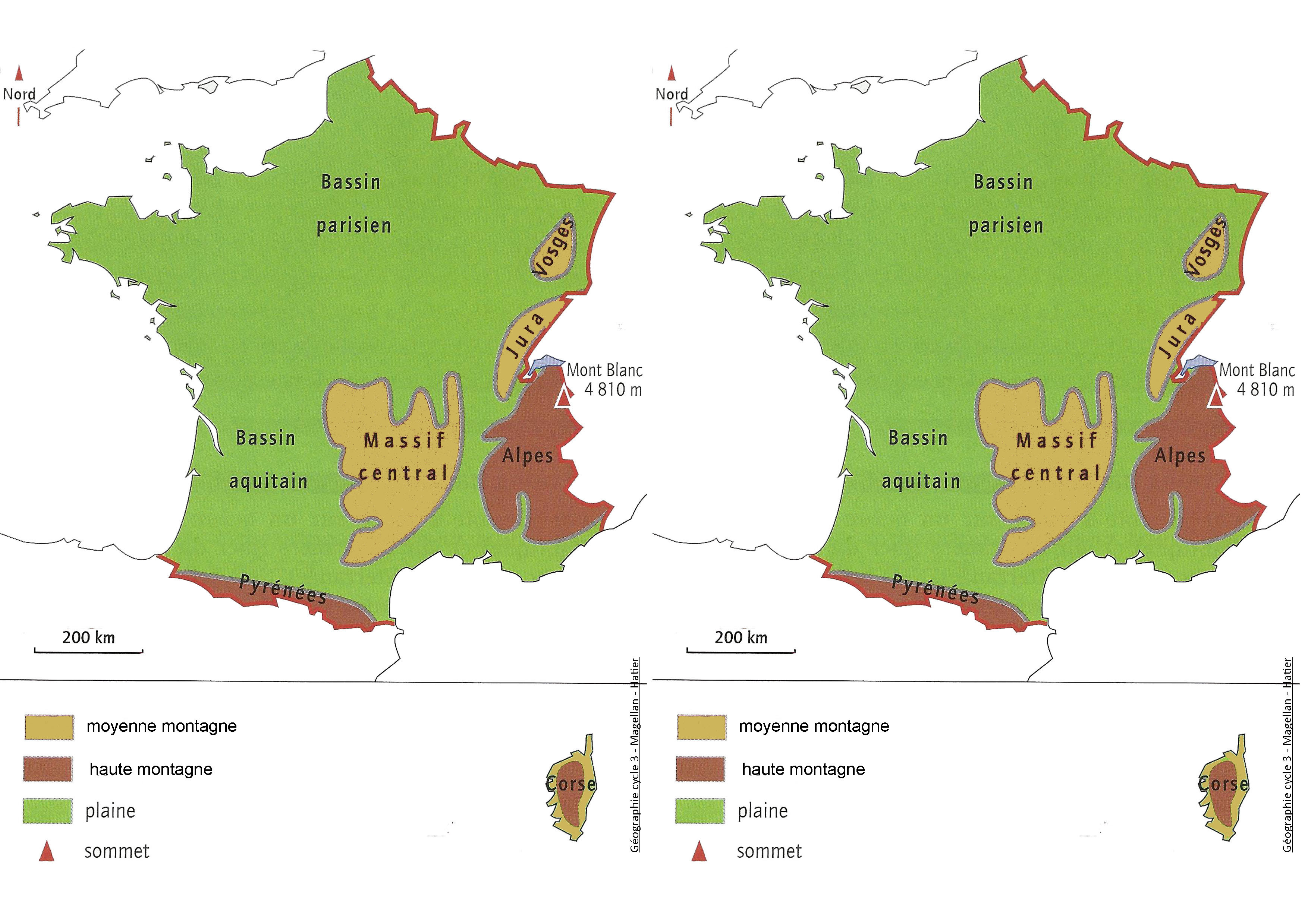 Les Grands Types De Paysages Et La Diversite Des Regions Francaises Les Journees Sont Trop Courtes