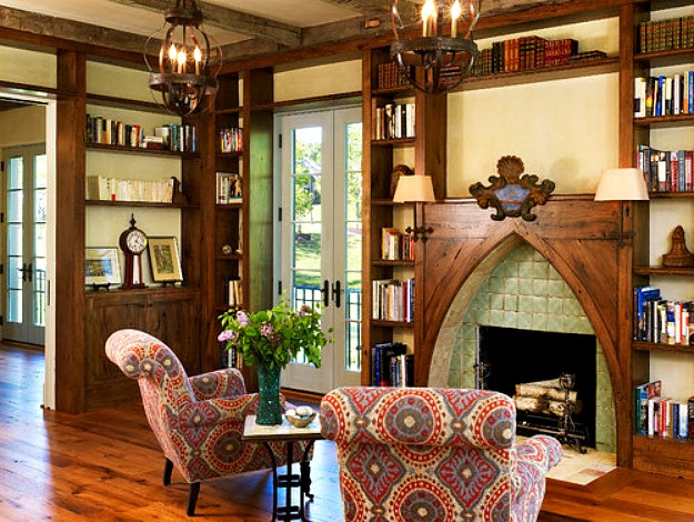 Interior details such as wood beams, plaster walls and stone floors are featured inside. Stunning Furniture Mesmerizing French Country Cottage Living Room 40
