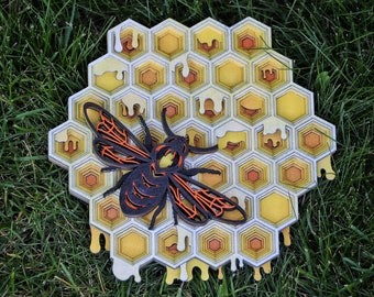 Download Multi Layered Mandala Layered Bee Svg Free Layered Svg Files
