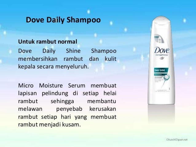 Contoh Iklan Shampo Dove - Feed News Indonesia